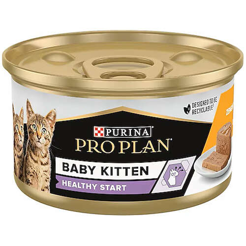 PRO PLAN KEDİ TENEKE BABY KITTEN CHICKEN 85 gr