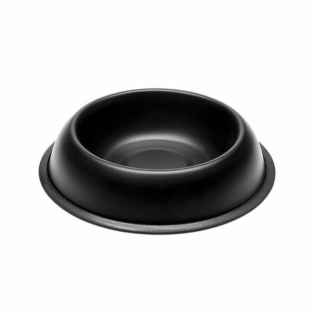 Ferplast MIRA 78 ÇELİK MAMA KABI / SİYAH