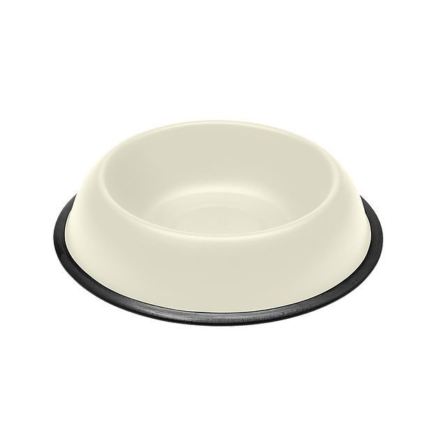 Ferplast MIRA 80 ÇELİK MAMA KABI / BEYAZ