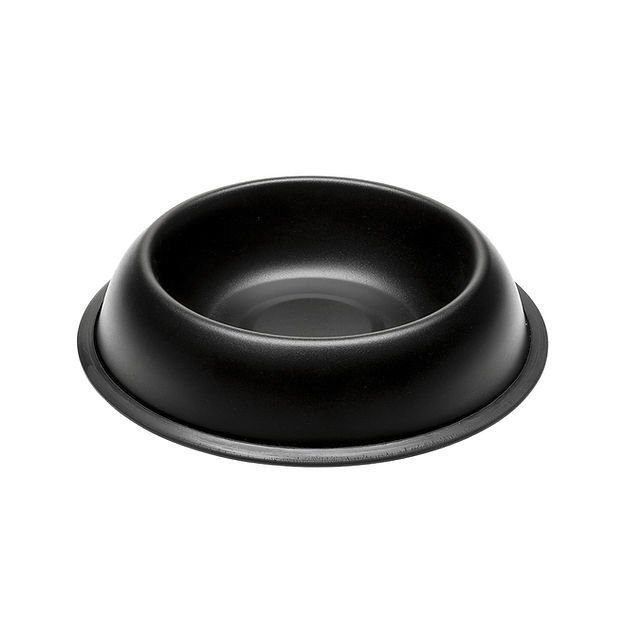 Ferplast MIRA 80 ÇELİK MAMA KABI / SİYAH