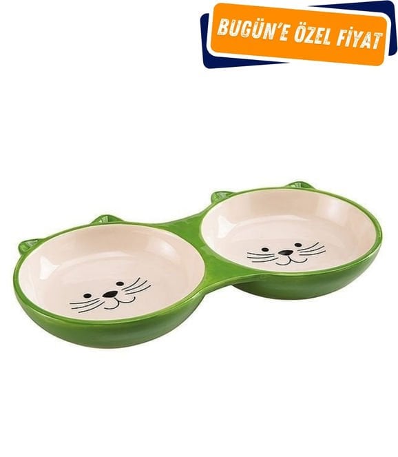 Ferplast İzar Kedi ve Köpek Seramik Mama Su Kabı