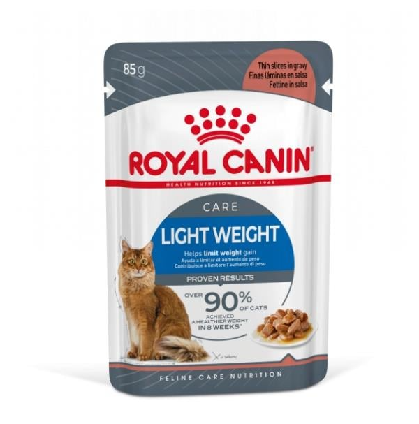 Royal Canin Light Weight Sos içinde Yetişkin Kedi Konservesi 12x85gr