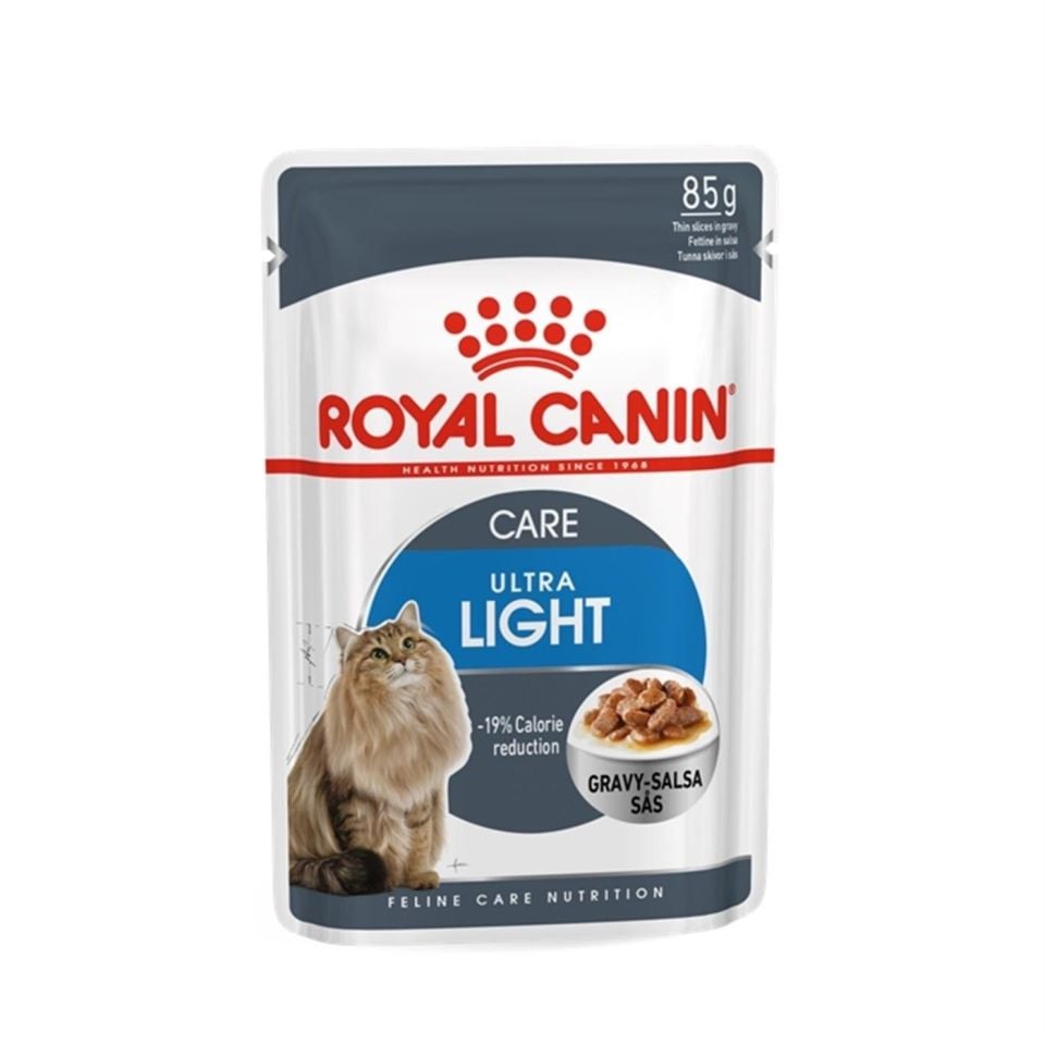 Royal Canin Light Weight Sos içinde Yetişkin Kedi Konservesi 12x85gr