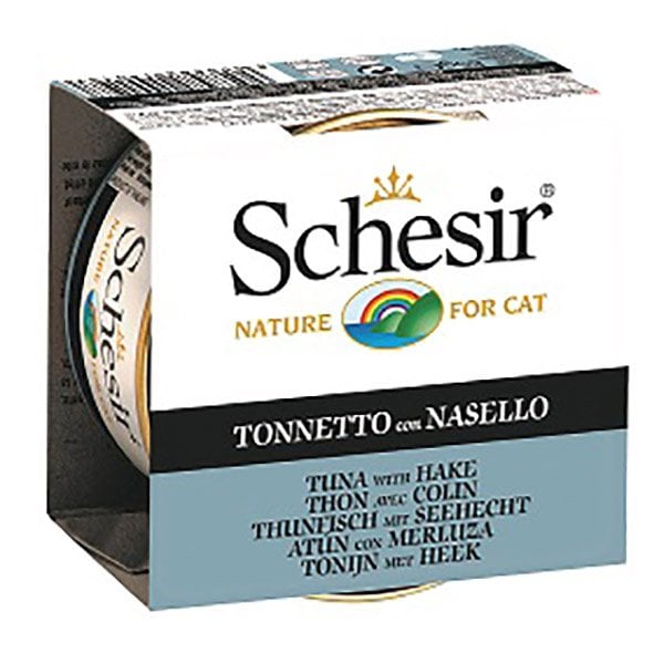 Schesir Jöle İçinde Tuna ve Barlam Balıklı Kedi Konservesi 85 Gr