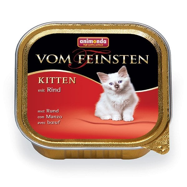 Animonda Vom Feinsten Sığır Etli Yavru Kedi Konservesi 100 Gr
