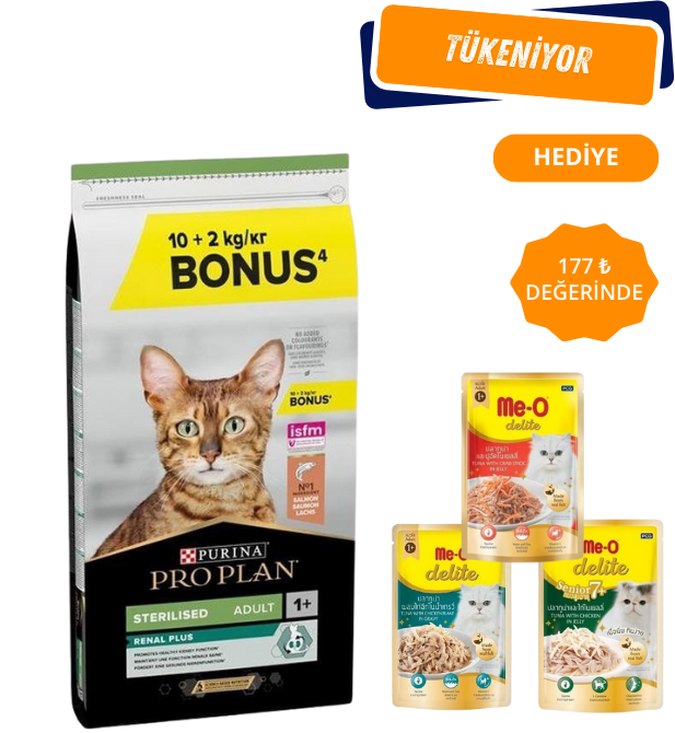 Pro Plan Somonlu Kısırlaştırılmış Yetişkin Kedi Maması 10+2 Kg