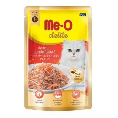 Me-O Delite Ton balığı ve yengeçli 70 Gr