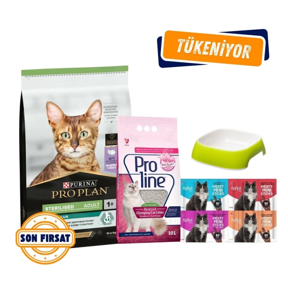 Pro Plan Renal Plus Hindili  Kısırlaştırılmış  Yetişkin Kedi Maması 10 Kg