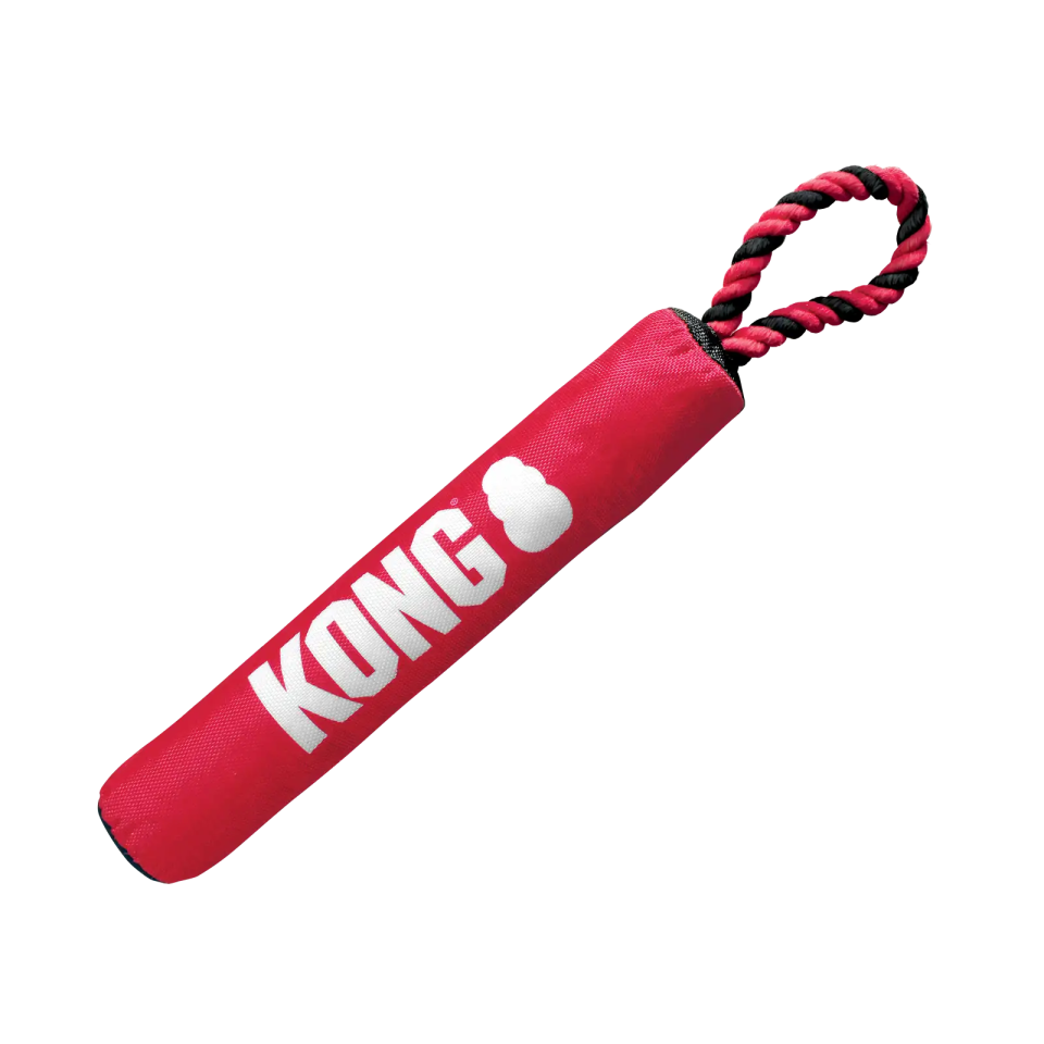 KONG Signature Stick Çubuk Şeklinde İp Detaylı Köpek Oyuncağı M