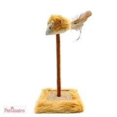 PetQuatro FARE BAŞLI SESLİ HACI YATMAZ KEDİ OYUNCAK