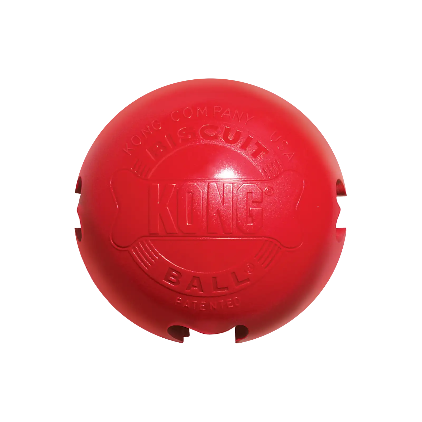 KONG Biscuit Ball Top Şeklinde Köpek Oyuncağı S