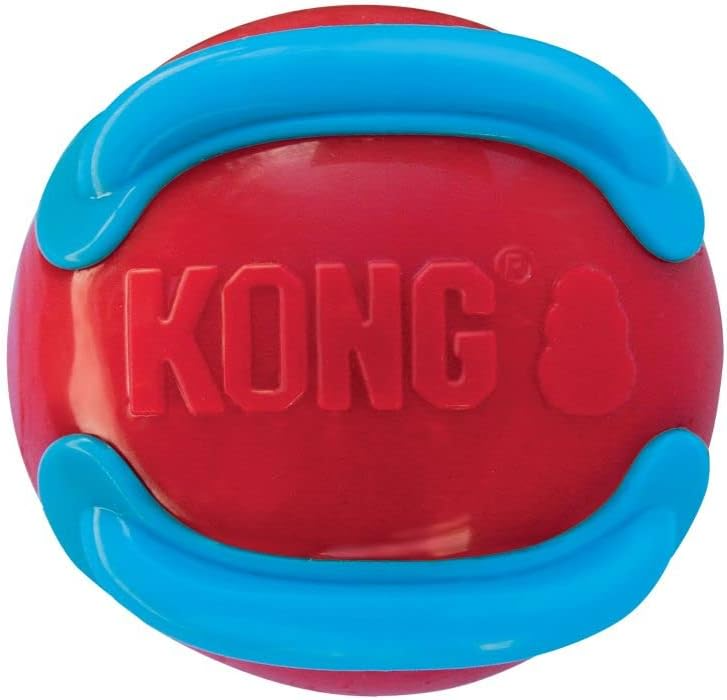 KONG Jaxx Brights Sandviç Şeklinde Köpek Oyuncağı L