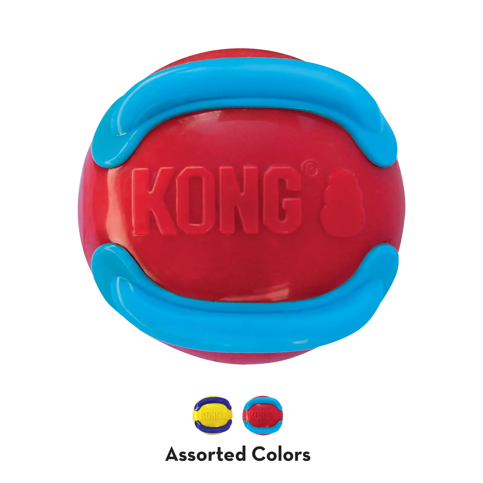 KONG Jaxx Brights Sandviç Şeklinde Köpek Oyuncağı M