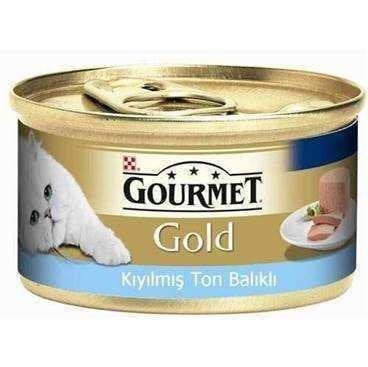 Gourmet Gold Kıyılmış Ton Balıklı Yetişkin Kedi Konservesi 85 Gr