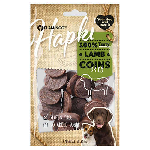 Flamingo Hapki Coins Kuzulu Köpek Ödül Maması 85GR