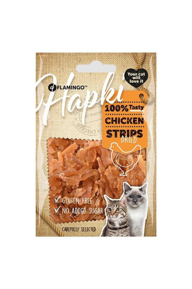 Flamingo Hapki Tavuklu Şerit Kedi Ödül Maması 50 Gr