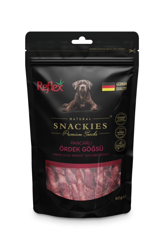 Reflex Snackies Pancarlı Ördek Göğsü 80 Gr