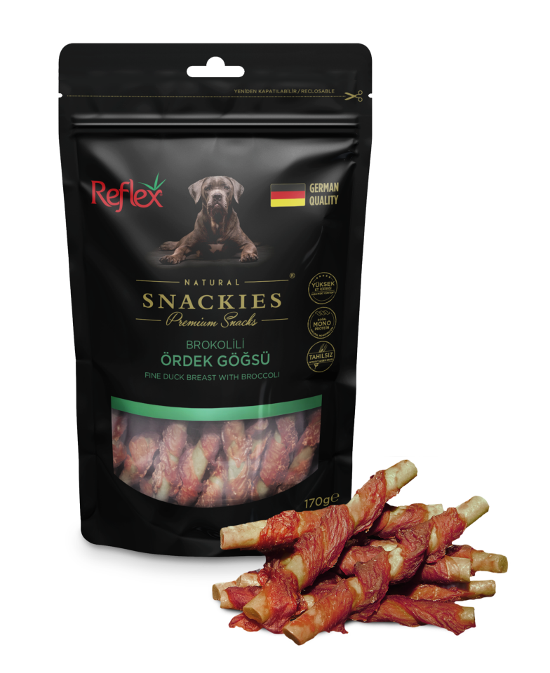 Reflex Snackies Brokoli Ördek Göğsü 170 Gr