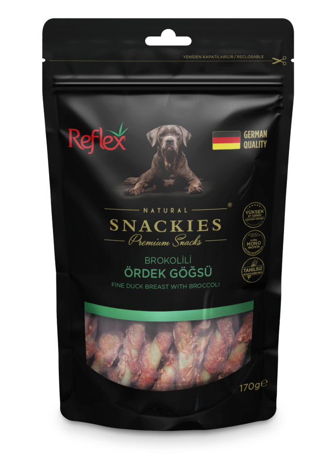 Reflex Snackies Brokoli Ördek Göğsü 170 Gr