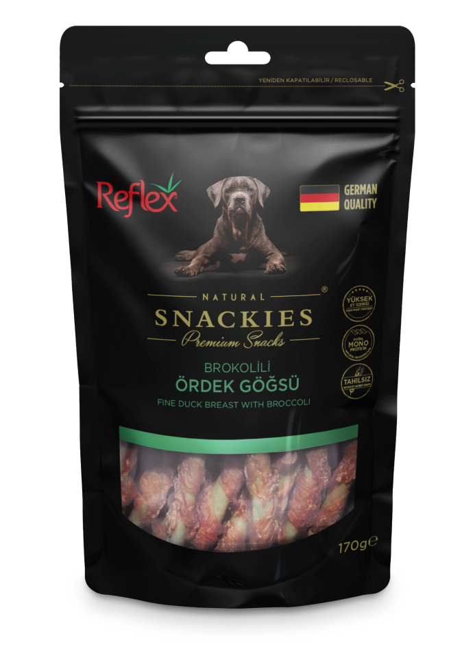 Reflex Snackies Brokoli Ördek Göğsü 170 Gr