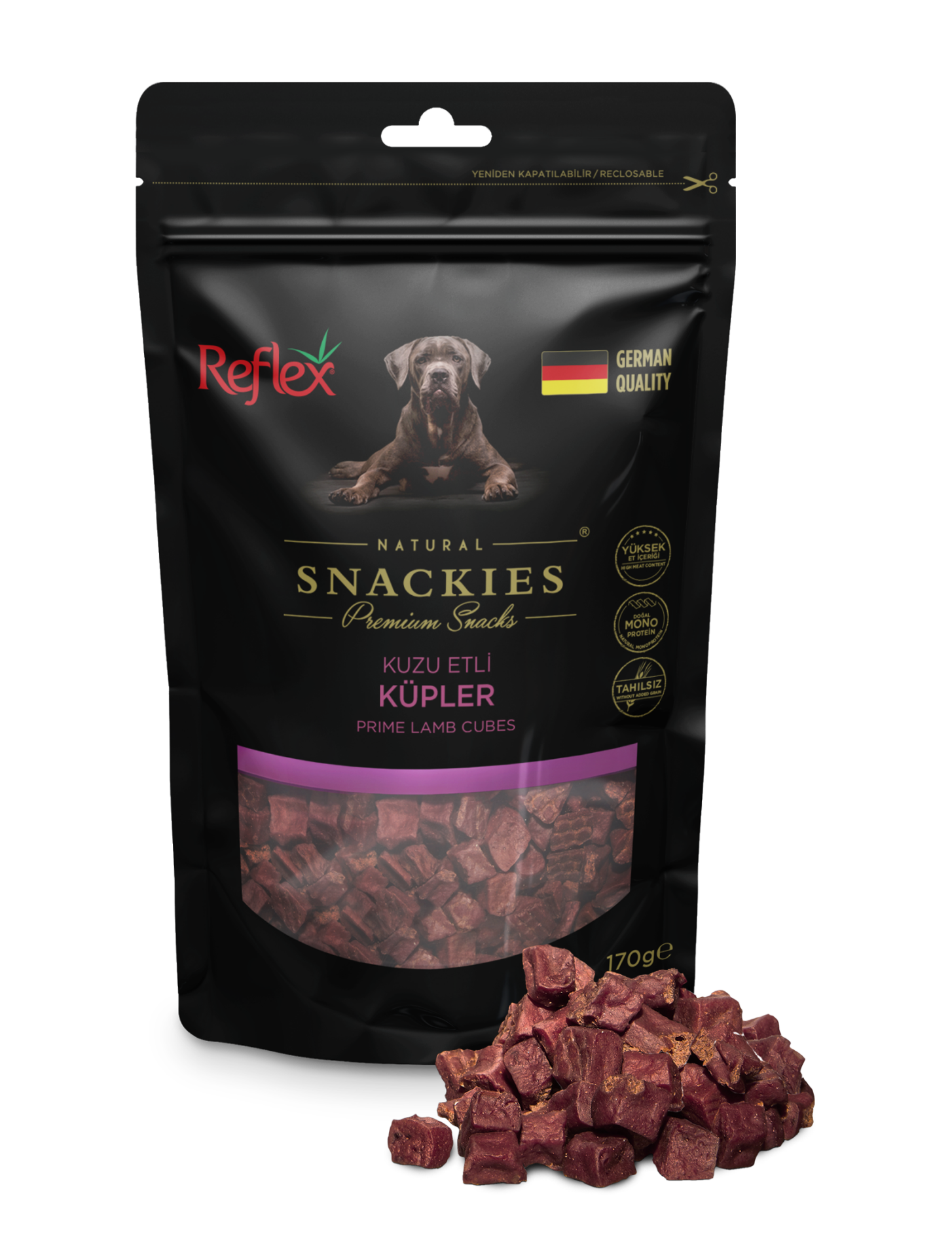 Reflex Snacikeis Kuzu Etli Küpler 170 Gr