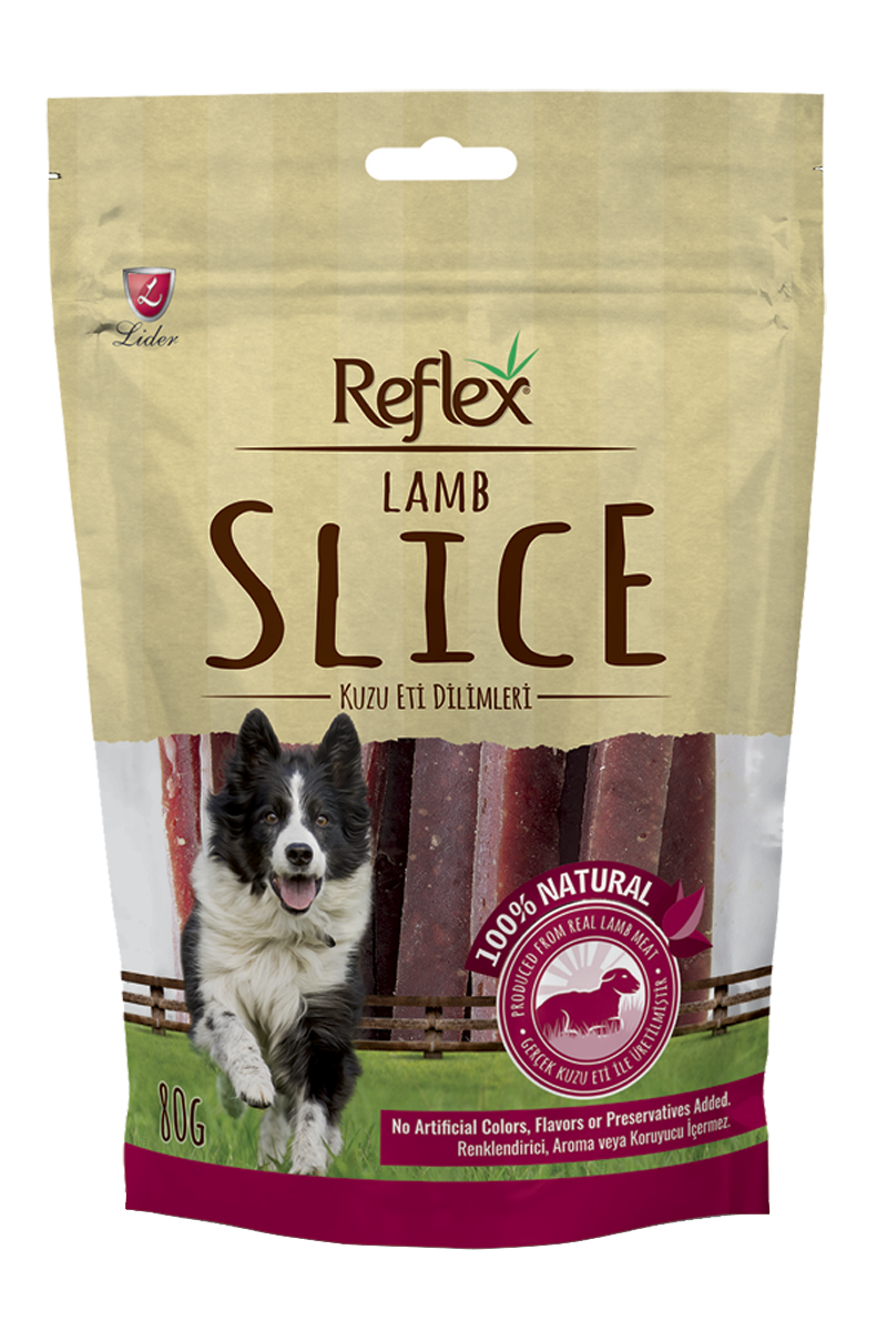 Reflex Kuzu Etli Şerit Şeklinde Köpek Ödül Maması 80 Gr