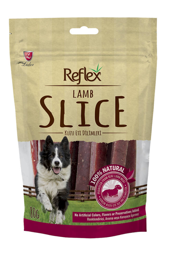 Reflex Kuzu Etli Şerit Şeklinde Köpek Ödül Maması 80 Gr