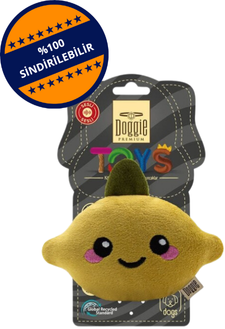 Doggie Köpek Oyuncağı Peluş Limon 11Cm