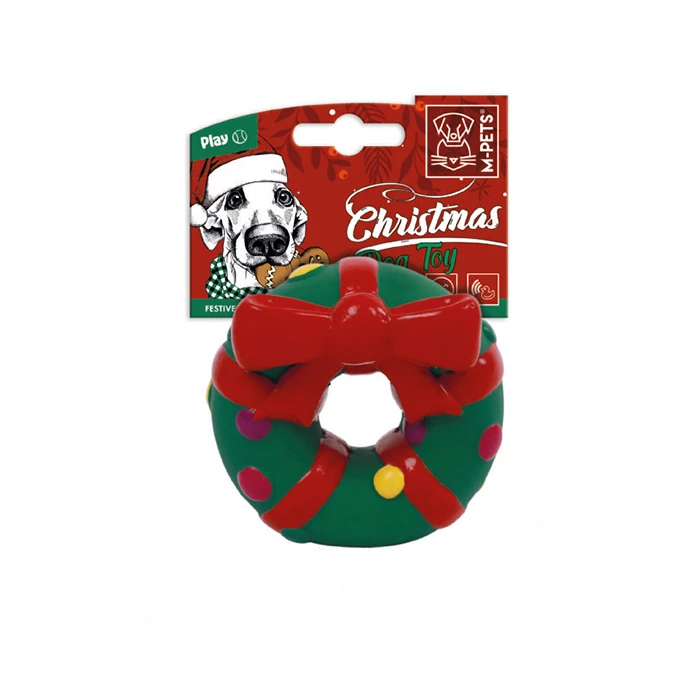 M-Pets Christmas Bayram Çelengi Köpek Oyuncağı