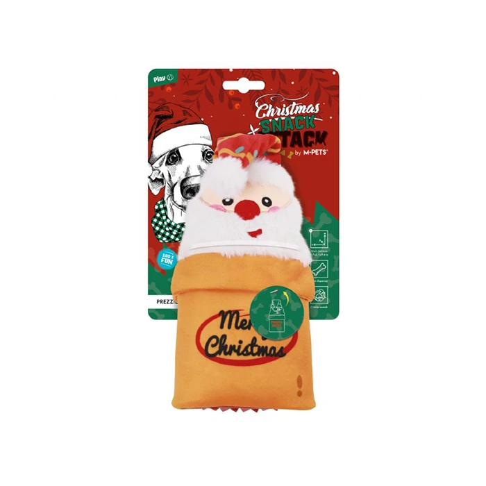 M-Pets Christmas Prezzie Atıştırmalık Saldırısı Köpek Oyuncağı