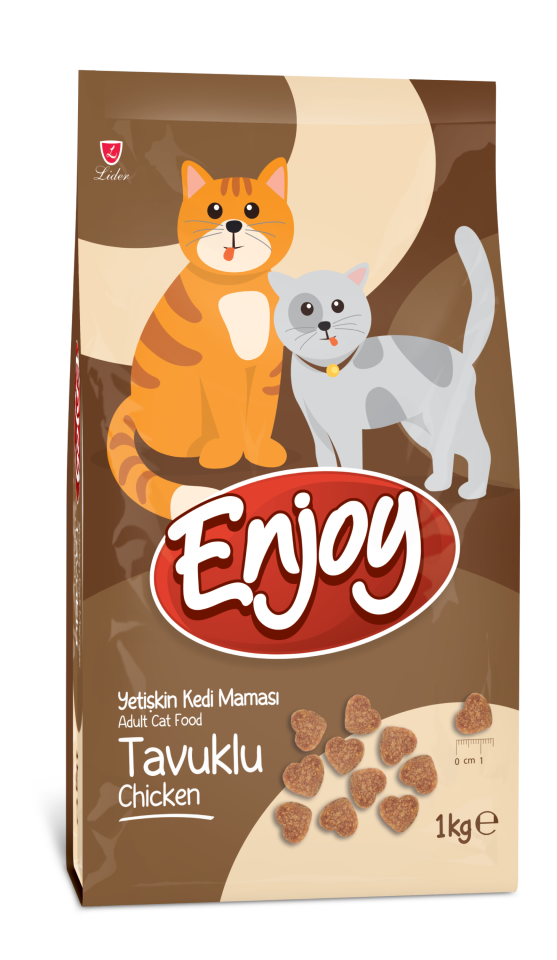 Enjoy Tavuklu Yetişkin Kedi Maması 1 Kg