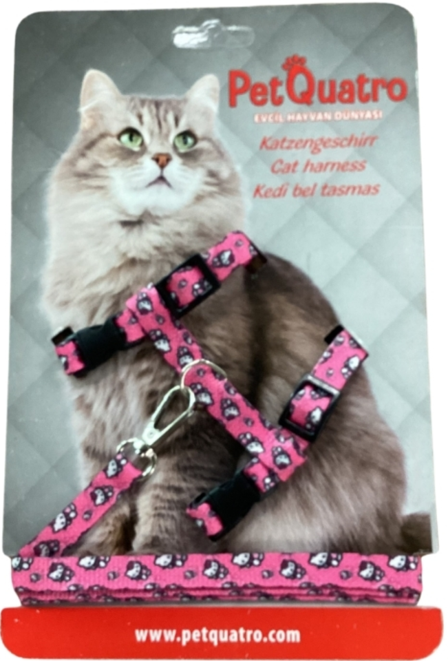PetQuatro Kedi Göğüs Tasması