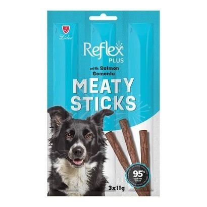 Reflex Plus Somonlu Çubuk Yetişkin Köpek 3X11 G