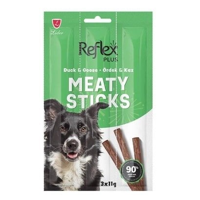Reflex Plus Ördek Ve Kaz Etli Çubuk Yetişkin Köpek 3X11 G