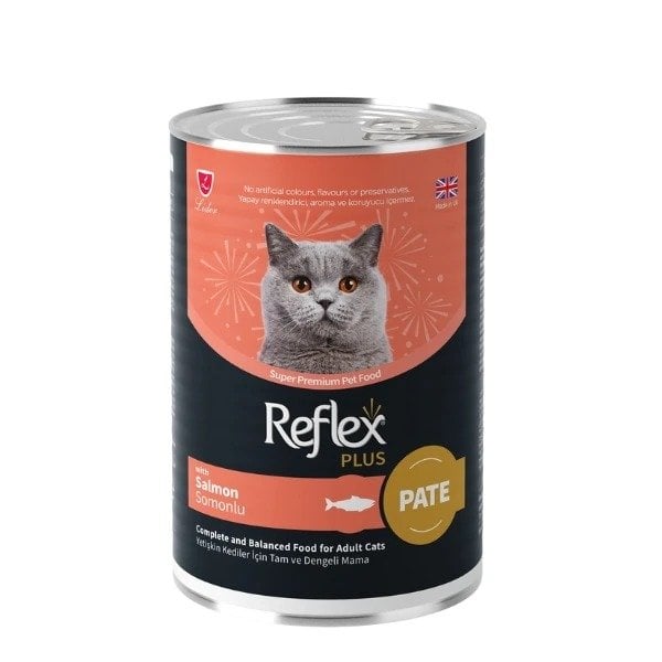 Reflex Plus Pate Somonlu Kedi Konservesi 395 Gr