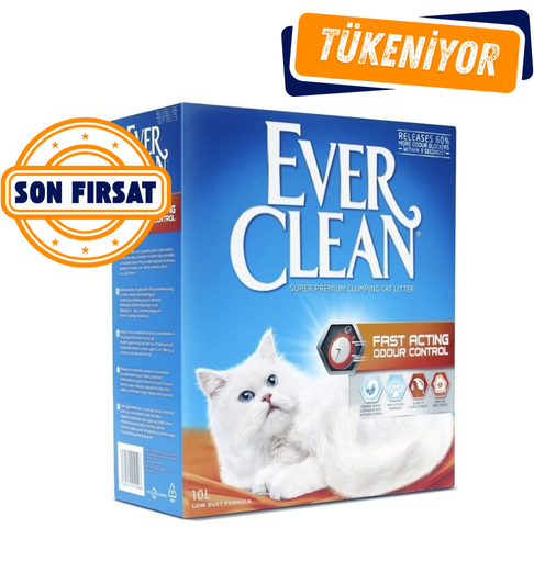 Ever Clean Fast Acting Doğal Bitki Özlü Hızlı Topaklanan Kedi Kumu 10Lt
