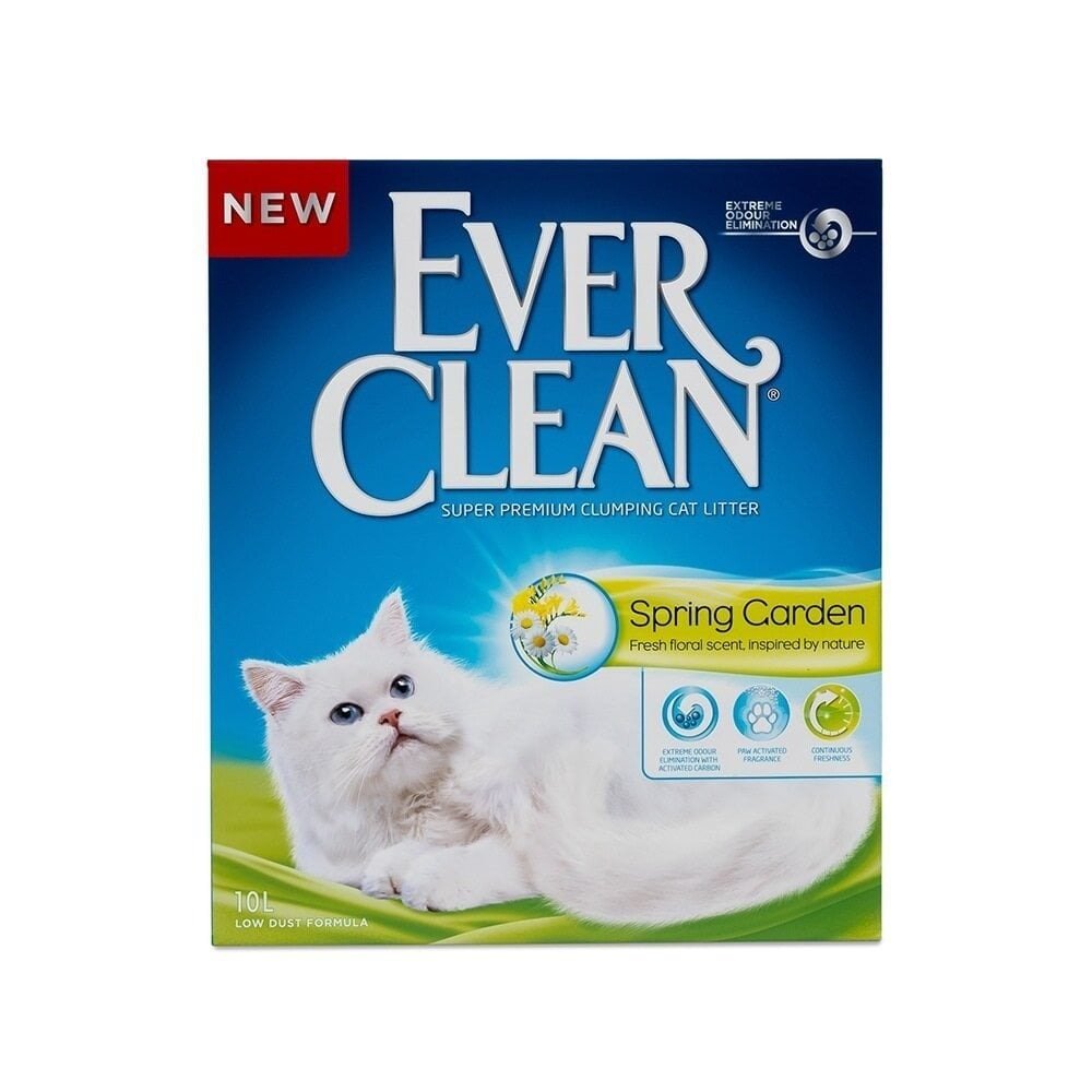 Ever Clean Spring Garden Çiçek Kokulu Topaklanan Kedi Kumu 10Lt