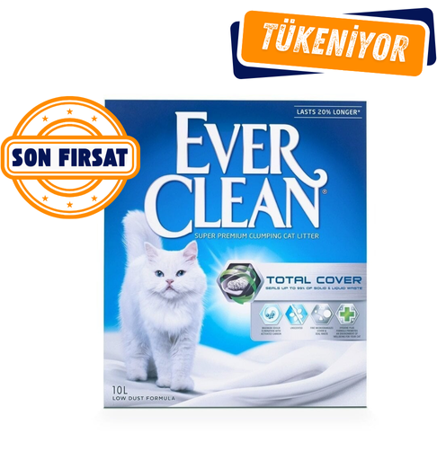 Ever Clean Total Cover Koku Önleyici Kedi Kumu 10Lt