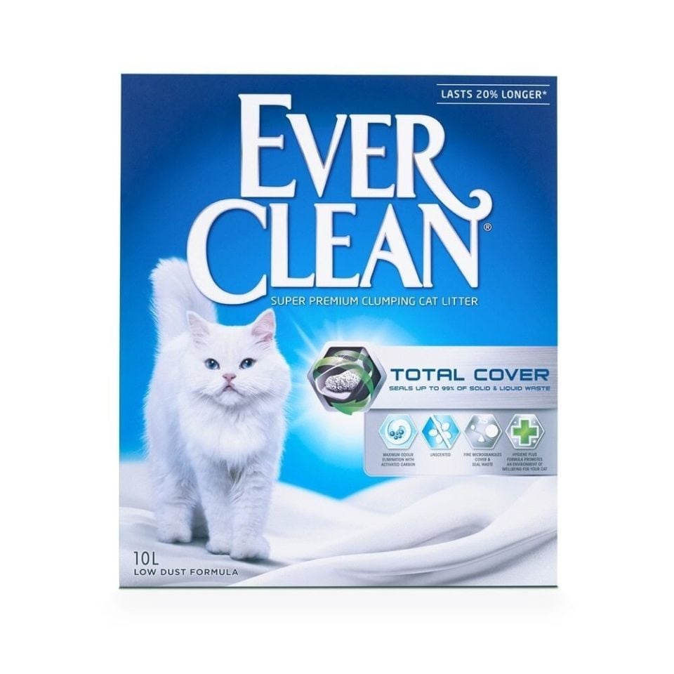 Ever Clean Total Cover Koku Önleyici Kedi Kumu 10Lt