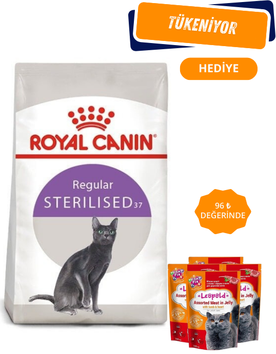 Royal Canin Sterilised 37 Kısırlaştırılmış Yetişkin Kedi Maması 15 Kg